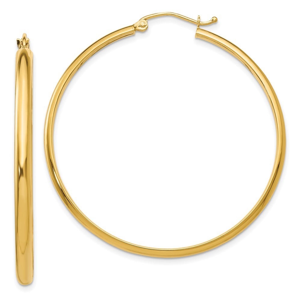 14k Polished Hoop Earring 552$